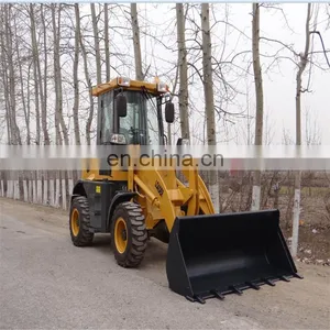Weifang ZL12F Mini Wheel Loader/ 1.2 Ton Loader Prices Compact Articulated Small Loader With Hydraulic Convertor for Sale thumbnail-5