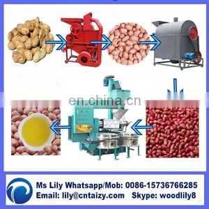 300kg/h Groundnut Oil Making Machine Peanut Oil Extraction Machine Soybean Oil Machine Price thumbnail-4