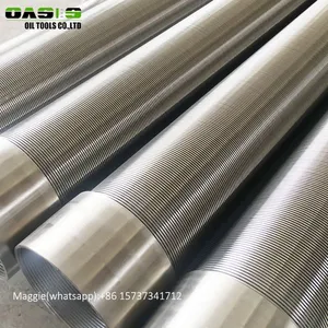 High Quality Water Well Screen Filter Cylinder / V Type Wedge Wire Screen thumbnail-3