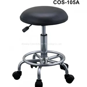 Office Lab Leather Stool Chairs thumbnail-1