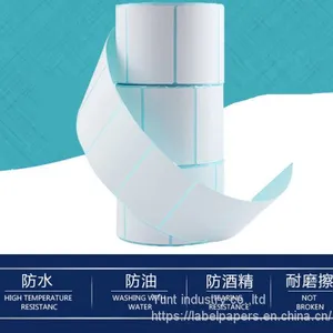 High Quality Thermal Paper Label Stickers Roll With Bar Code Printing thumbnail-2