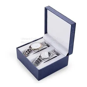 High Quality Luxury Paper Gift Box for Watch Gift Packaging Box Wholesale With Custom Logo thumbnail-1