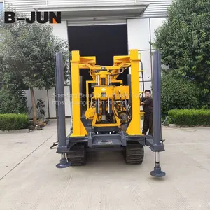 Crawler Water Well Hydraulic Drilling Machine 130m Water Borehole Drilling Machine thumbnail-3