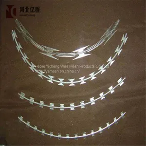 BTO&CBT Anti-rust Galvanized Concertina Razor Wire/Razor Barbed Wire/Razor Wire thumbnail-2