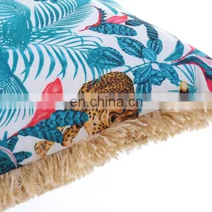 Top Selling Classical Leopard Panther Print Animal Print Double Sides Outdoor Pillows Waterproof thumbnail-5