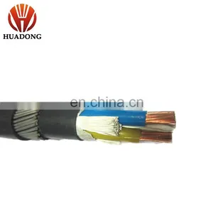 Cu/al Steel Tape 16mm 3core Stranded Low-voltage Armoured Power Cable thumbnail-1