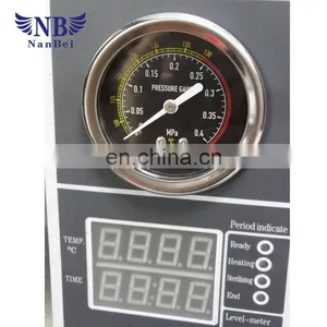 Sterilization Equipments Cylindrical Pressure Steam Sterilizer With an Electrical Heater thumbnail-4