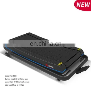 Treadmill Machine Slat Running Home Walking Machine Self Powered Curved Manual Treadmill Factory Direct thumbnail-1