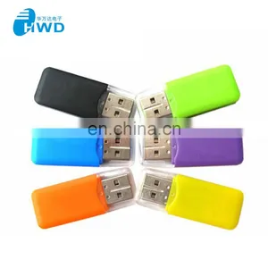 2021 NEW High Speed Mini Micro TF SD Card Reader USB 2.0 With Lid Adapter Memory Card Reader thumbnail-1