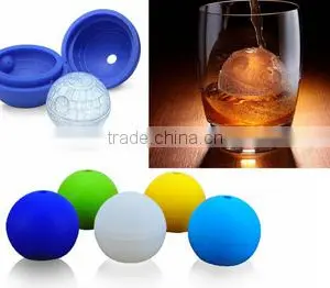 Death Star Silicone Ice Ball Mold/silicone Ice Ball/silicone Ice Cube Trays thumbnail-3