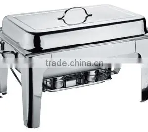2015 Hottest Rectangle Stainless Steel Electric Buffet Chafing Dish in Low Price thumbnail-2
