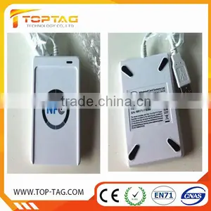 ISO14443A USB Interface Acr122u Desktop Nfc Smar Reader Bluetooth Smart Card Reader Supplier's Choice thumbnail-1