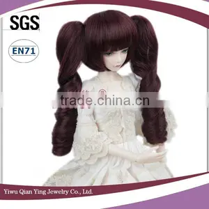 Professional Doll Wig Factory Brown Doll Wigs thumbnail-2