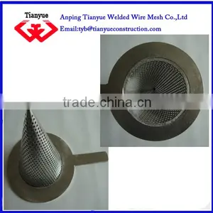 Stainless Steel Cone Filter Mesh Strainer thumbnail-1