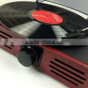 Classic Vintage Design!!! Simple Turntable& Vinyl Record LP thumbnail-2