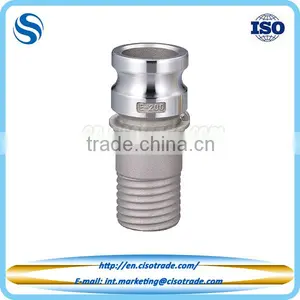 DIN2828 (EN14426-7) Camlock Quick Coupling Type E Adapter X Hose Shank Camlock Coupling thumbnail-1