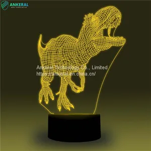 Dinosaur 3D LED Night Light APP Control 3D LED Night Lamp thumbnail-3