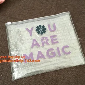 Custom LOCK Zipper Bubble Bag/bubble Slider Bag,Shielding Bag Aluminum Foil Bag Metallized Foil Bag Nylon Vacuum Bag thumbnail-2