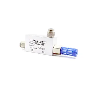 SMC Type CV Series Aluminum Alloy Vacuum Generator Pneumatic Vacuum Ejector With Fittings and Muffler thumbnail-1