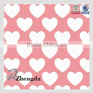 Colorful Cute Polyester Heart Print Fabric thumbnail-1