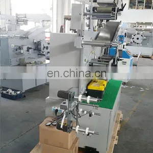 UGS21S 2 PLUS 1 Color Roll to Roll Automatic Fabric Label Flexo Printing Machine, Ribbon Trademark Flexographic Printer thumbnail-3