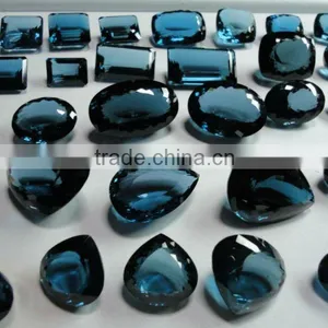 Natural London Blue Topaz Free Form Size thumbnail-1