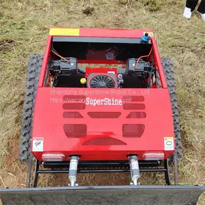 Track Mower, China Bush Remote Control Price, Tracked Robot Mower for Sale thumbnail-5