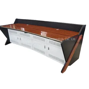 Multimedia Monitoring and Control Machine Room Operation Console Command and Dispatching Console Industrial Control Console Center Video Control Monitoring Desk thumbnail-1