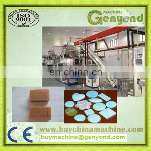 Small Soap Bar Making Machines/ Duplex Vacuum Plodder to Give Soap Bars thumbnail-3