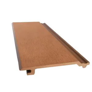 Outdoor 3d Wall Panels High Quality Exterior Wall Decoration Waterproof Composite Wpc Outdoor Wall Cladding thumbnail-5