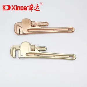 Xinda Non Sparking Pipe Wrench Copper Pipe Wrench Explosion Proof Tools Factory thumbnail-1