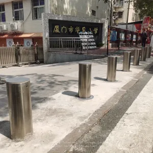 UPARK Reliable Factory Automatic Bollards With Remote Control Customized Sealed Bollard thumbnail-5