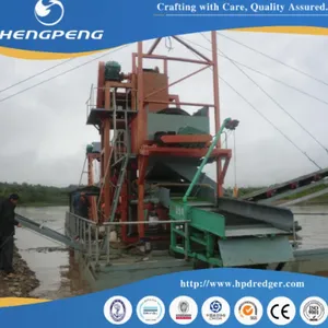 Efficient Operation China Chain Bucket Gold Mining Dredger for Gold Mining Success thumbnail-1