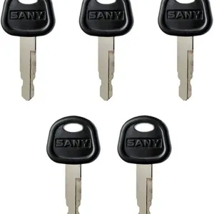 Quick Delivery Spot Goods Ignition Key Sany Any Model of Vehicle Key thumbnail-1