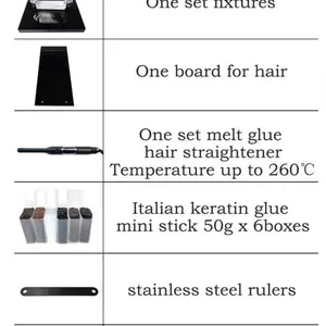 2026 Mini Keratin Fast Bonding Tool Hair Extensions Making Tools Kit K Tip for Human Hair Extension Tools thumbnail-5
