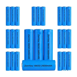 ZonYou 18650 Cylindrical Cells 3.2V Lithium Iron Phosphate Batteries 2000mAh for Home Power Supply thumbnail-1