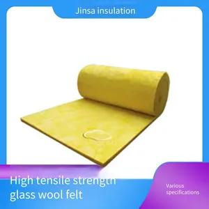 1200*40mm Gray Glass Wool Felt With High Compressive Strength, Manufacturer: Jinsa thumbnail-5