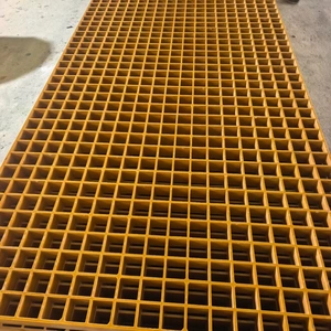 High Strength FRP Pultruded Grating 1.5m x 3m Panel Load Rating 7.5kN/m2 With UV Stabilized thumbnail-1