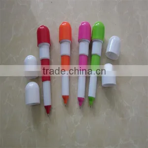 Hot Sell!!!Plastic Pen,Capsule Ball Pen,Pill Ballpoint Pen,Capsule Pen thumbnail-1