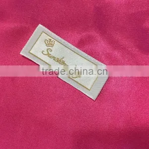 Factory Discount Security T-shirt Design Woven Label thumbnail-1