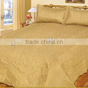 3pcs Solid Quilt Set thumbnail-1