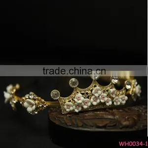 Wholesale Princess Crown for Girls With Metal thumbnail-1