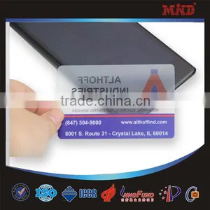 MTT24 2015 Transparent Card Printing / Transparent Pvc Card / Transparent Business Cards Quality Choice thumbnail-4