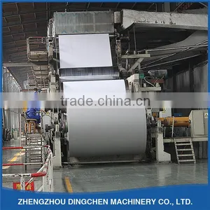 High Speed Coated Paper Making Machine For Paper Mill Paper Production Line thumbnail-4