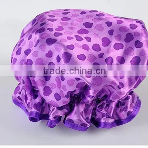 Water Proof Double Layer Shower Cap thumbnail-6