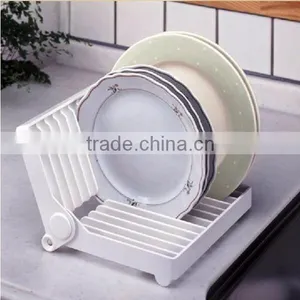 Foldable Kitchen Dish Drying Rack Plate Drainer Holder Organizer Storage thumbnail-1