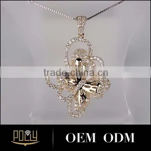 2015 Fashion Jewelry Set Design Gold Silver Plated Necklaces and Earrings Ring Silver Jewelry Set thumbnail-2