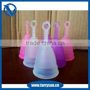 Girls Vagina Period FDA Approved Soft Silicone Female Menstrual Cup thumbnail-6