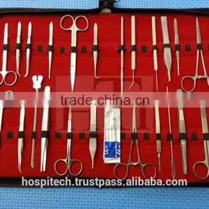 MEDICAL STUDENT DISSECTING DISSECTION KIT of 35 Pcs thumbnail-1