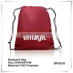 New Fasion Promotional Drawstring Bag,Nylon Drawstring Bag thumbnail-5